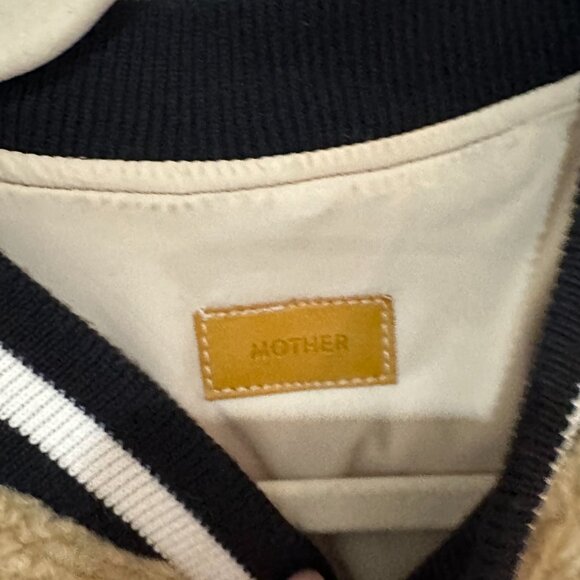 Mother Fleece Sherpa Bomber Jacket - Picture 3 of 4